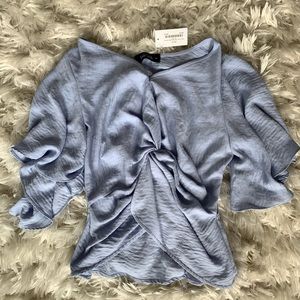 New with tags fabrik silk blouse size medium